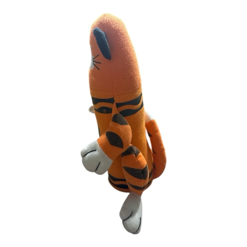 2008 Crayola Color Orange Tiger Plush Stuffed Toy Crayon Nanco 9
